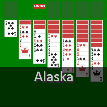 Play Alaska Solitaire Card Game Online