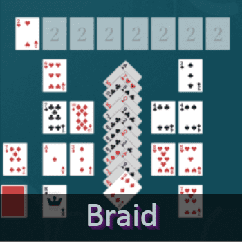 Play Braid Solitaire Online