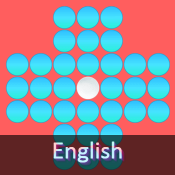 peg solitaire english board online