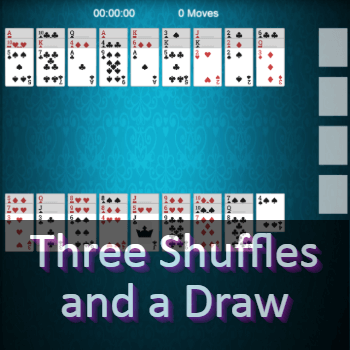 Three Shuffles Solitaire - Play Online & 100% Free