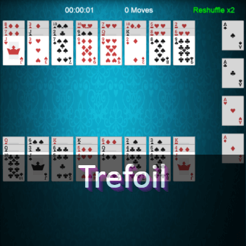 Play Trefoil Solitaire Online