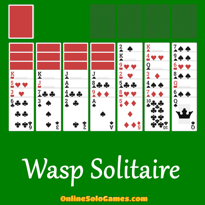 Play Wasp Solitaire Card Game Online